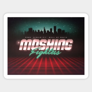 Moshing Figher Sticker